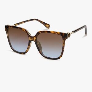 Tortoise Shell Square Sunglasses